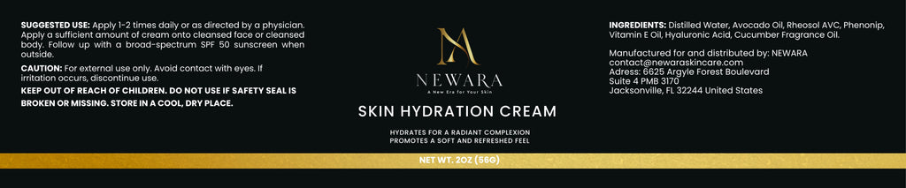Skin Hydration Cream